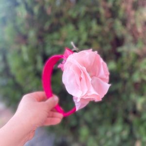 Hand crafted single flower headband